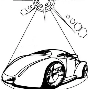 Desenho de carro para colorir 63