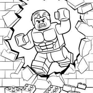 Desenho do Hulk para colorir 30