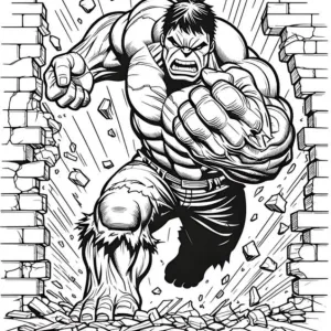 Desenho do Hulk para colorir 35