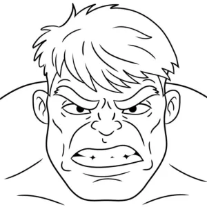 Desenho do Hulk para colorir 40