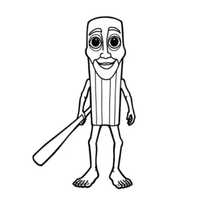 Desenho de Italian Brainrot para colorir 11