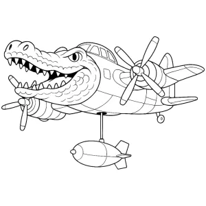 Desenho de Italian Brainrot para colorir 12
