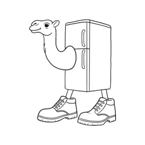 Desenho de Italian Brainrot para colorir 17