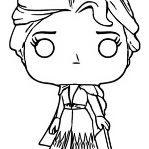 Desenho do Frozen para colorir 49