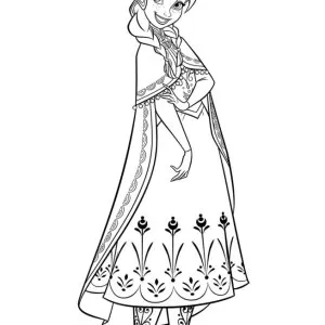Desenho do Frozen para colorir 51