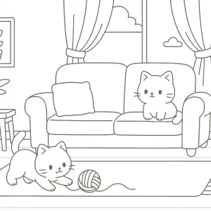 Desenho fofo para colorir 12