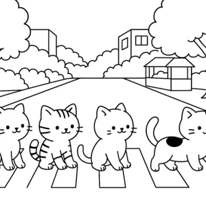 Desenho fofo para colorir 14