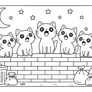 Desenho fofo para colorir 16
