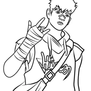 Desenho de Free Fire para colorir 7
