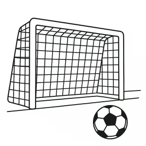 Desenho de futebol para colorir 46