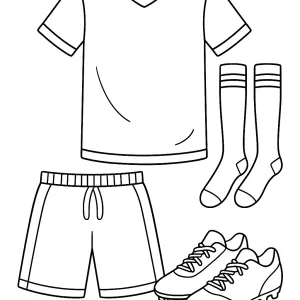 Desenho de futebol para colorir 49