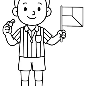 Desenho de jogador de futebol para colorir 50