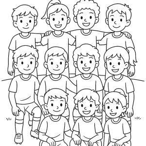 Desenho de jogador de futebol para colorir 57