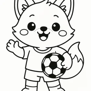 Desenho de jogador de futebol para colorir 58