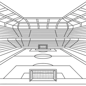 Desenho de futebol para colorir 59