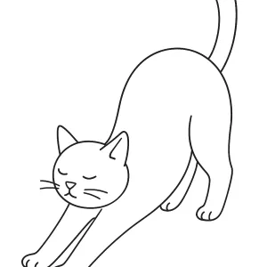 Desenho de gato para colorir 31