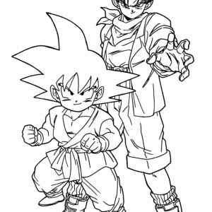 Desenho de anime para colorir 233