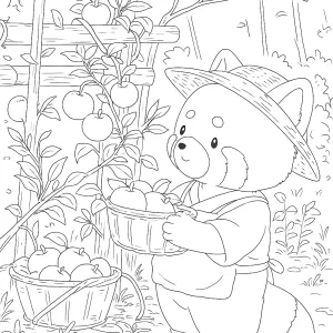 Desenho da quinta para colorir 30