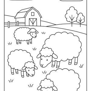 Desenho da quinta para colorir 38