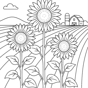 Desenho da quinta para colorir 49