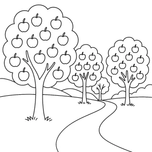 Desenho da quinta para colorir 52