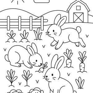 Desenho da quinta para colorir 54