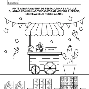 Ficha de alfabetização para colorir 22