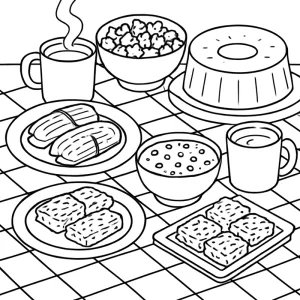 Desenho de Festa Junina para colorir 60