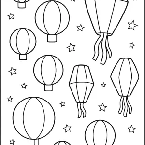 Desenho de Festa Junina para colorir 62