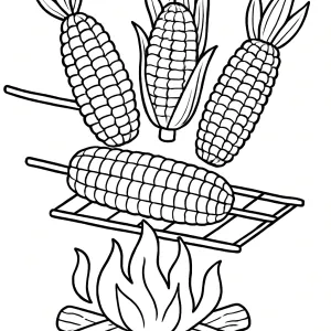 Desenho de Festa Junina para colorir 63