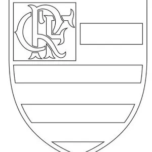 Desenho do Flamengo para colorir 18