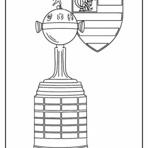 Desenho do Flamengo para colorir 19