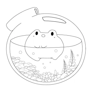 Desenho fofo para colorir 20