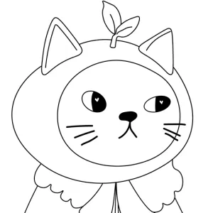 Desenho fofo para colorir 21