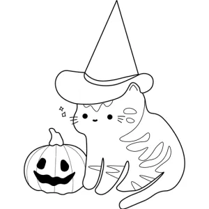 Desenho fofo para colorir 22