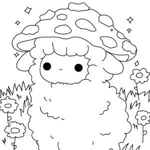 Desenho fofo para colorir 23