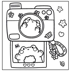 Desenho Cozy Friends para colorir 23