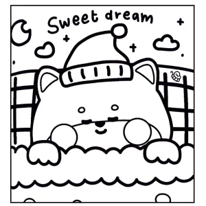 Desenho Cozy Friends para colorir 24