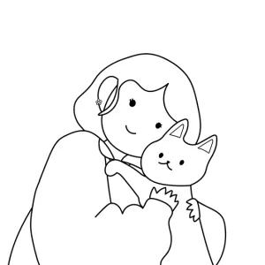 Desenho fofo para colorir 25