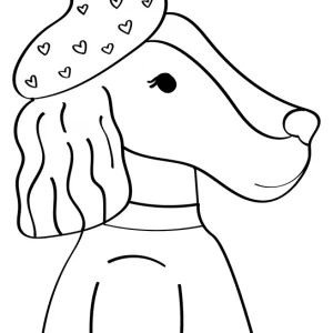 Desenho fofo para colorir 27