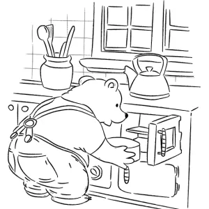 Desenho fofo para colorir 31