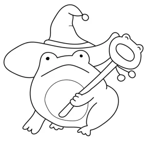 Desenho fofo para colorir 33