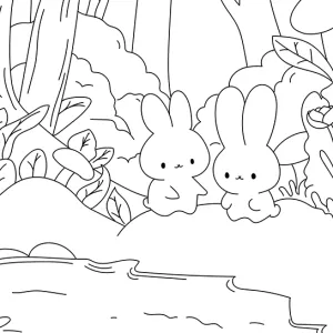 Desenho fofo para colorir 35