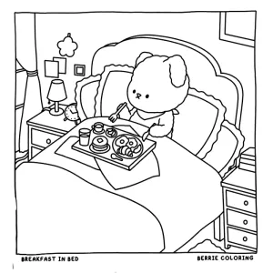 Desenho Cozy Friends para colorir 36