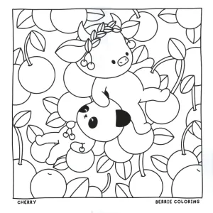 Desenho Cozy Friends para colorir 39