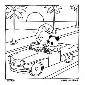 Desenho Cozy Friends para colorir 46