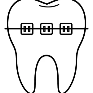 Desenho de dentista para colorir 4