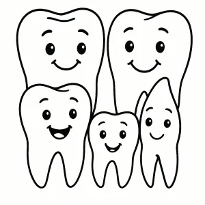 Desenho de dentista para colorir 10
