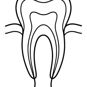 Desenho de dentista para colorir 17