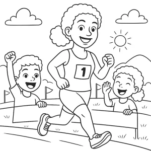 Desenho do Dia da Mãe para colorir 30